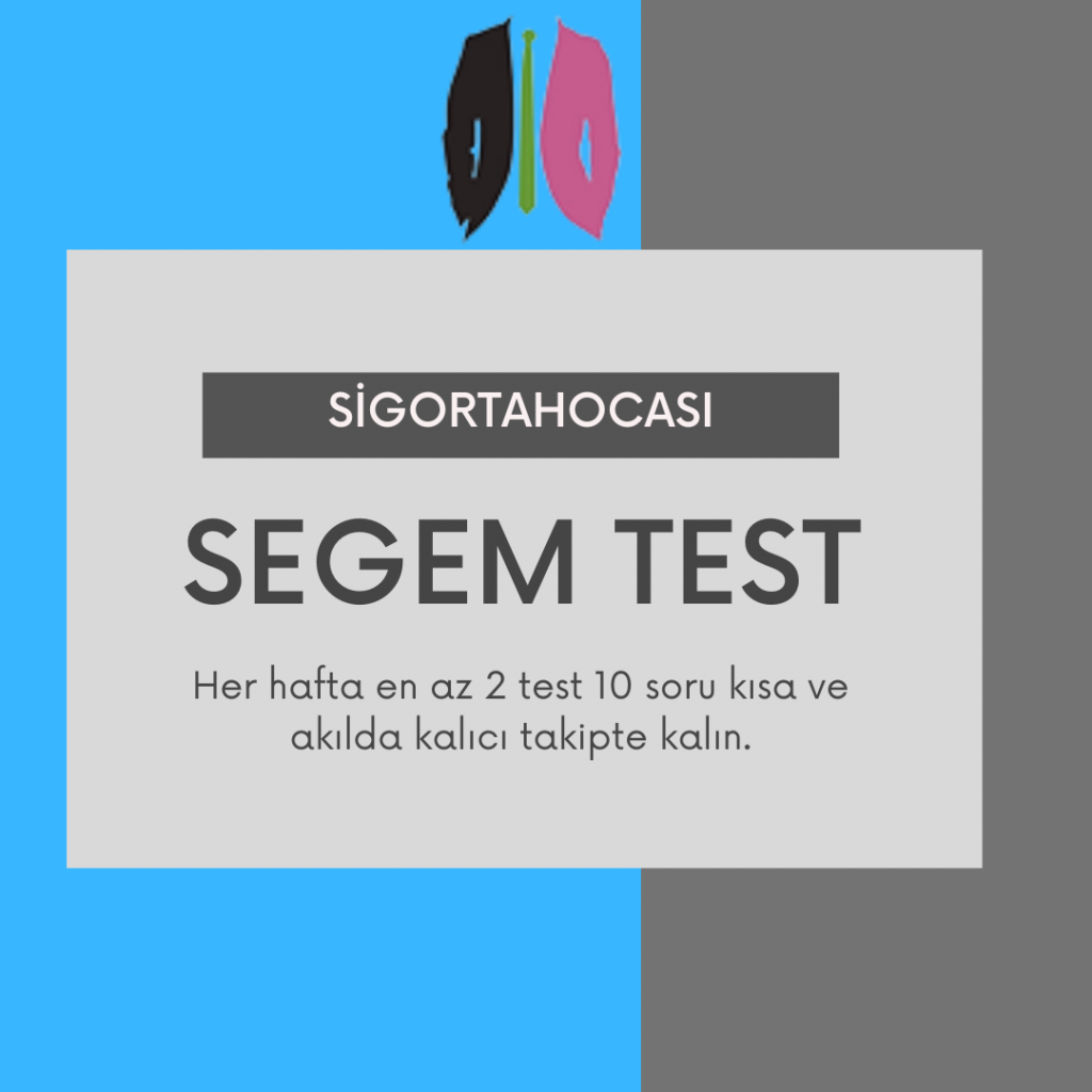 SEGEM Eylül 2021 Sınav Hazırlık Testleri